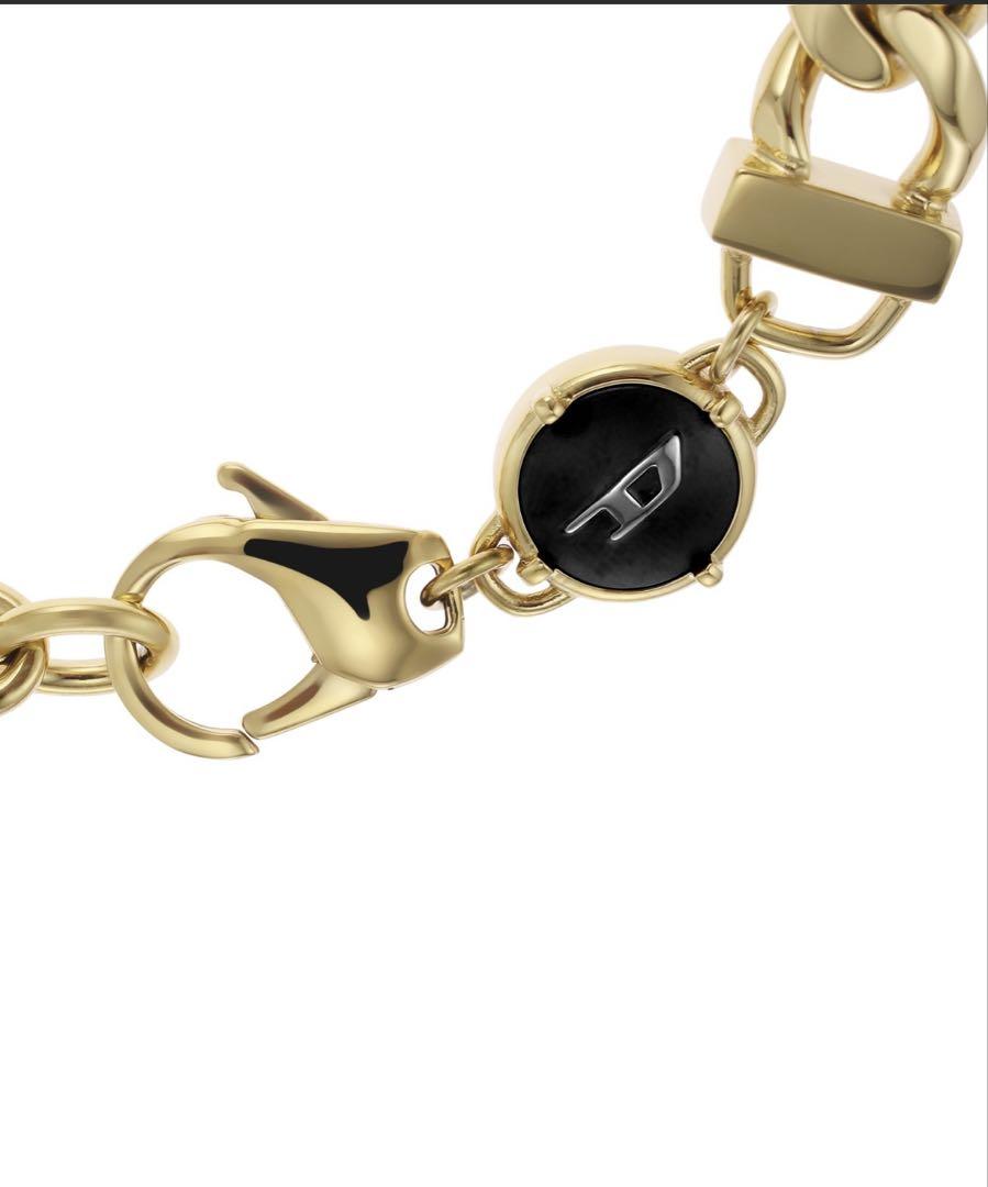 DIESEL STEEL BRACELET ブレスレット ゴールド