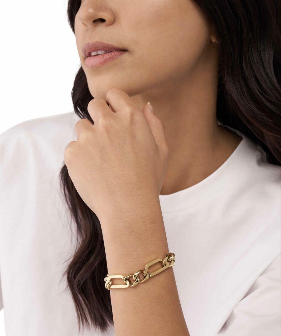 DIESEL STEEL BRACELET ブレスレット ゴールド