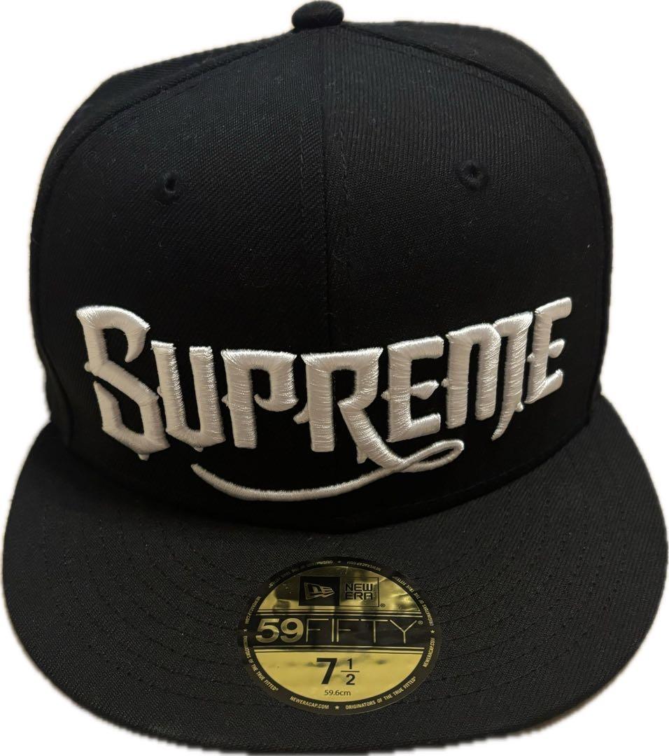 Supreme ブラック キャップ 7 1/2