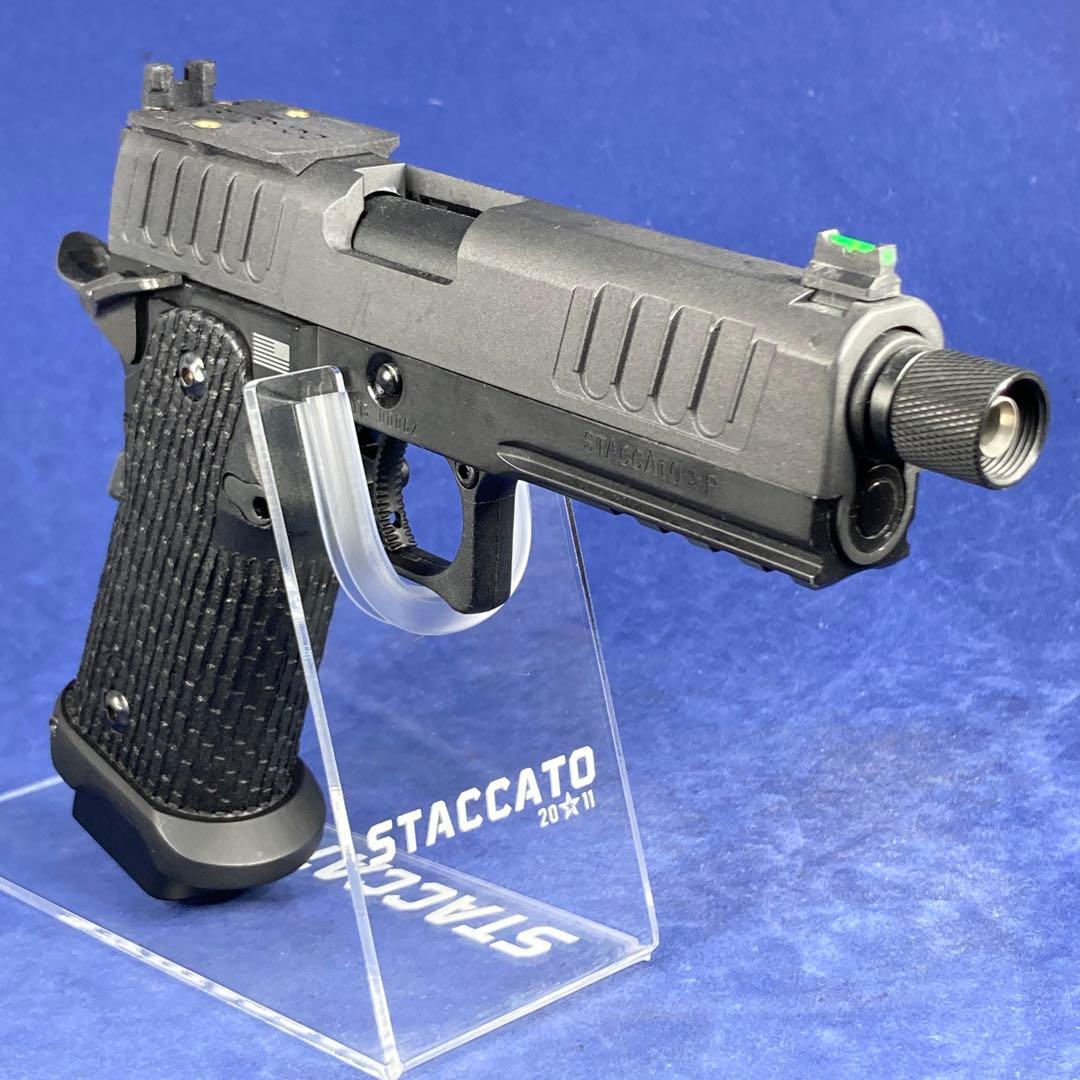 トイガン スタッカートP ドットサイトダイレクトマウント マルイ