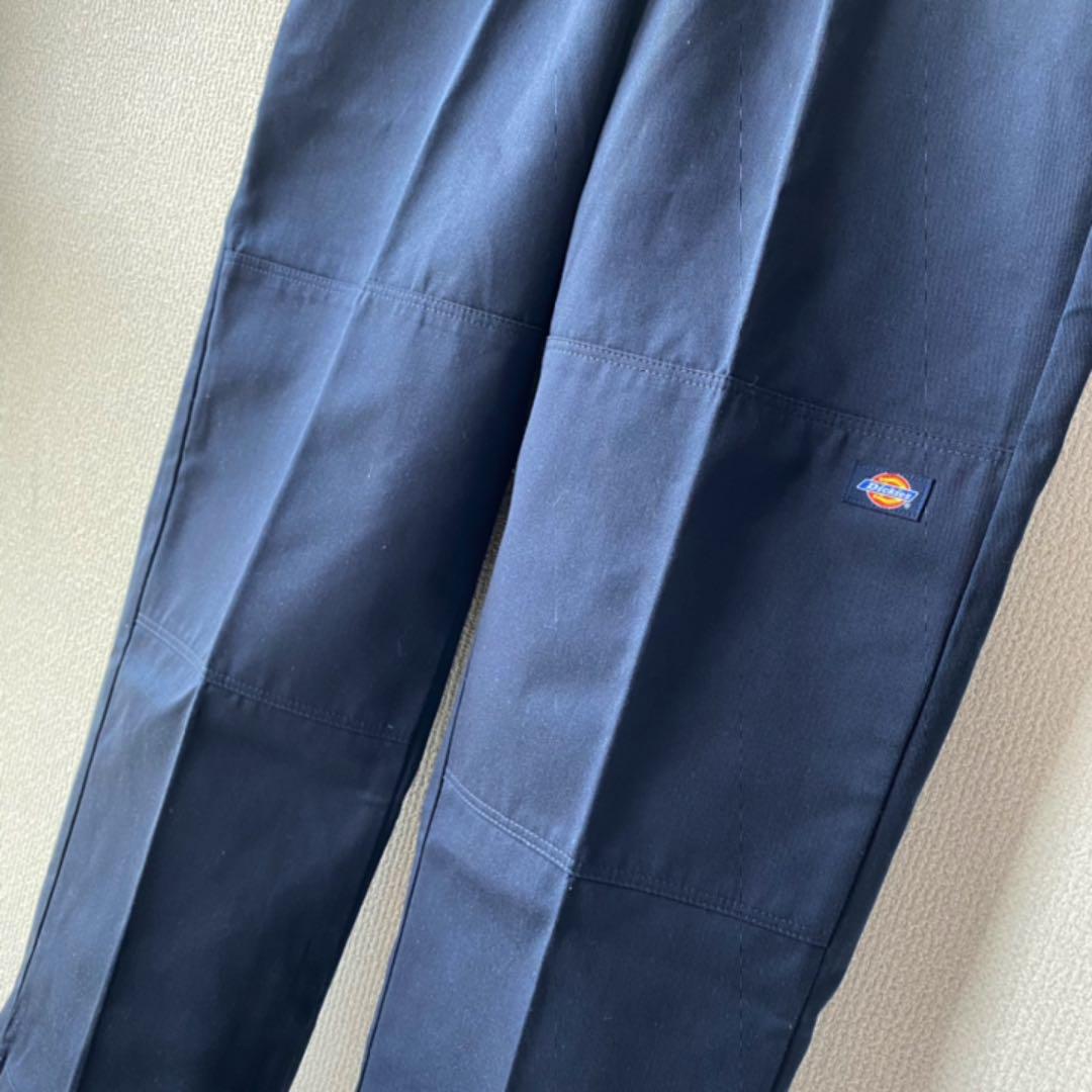 最新品定番 90s USA製 Dickies ダブルニー ワーク パンツ 34 ネイビー m2TZN-m71286187754 豊富なお得