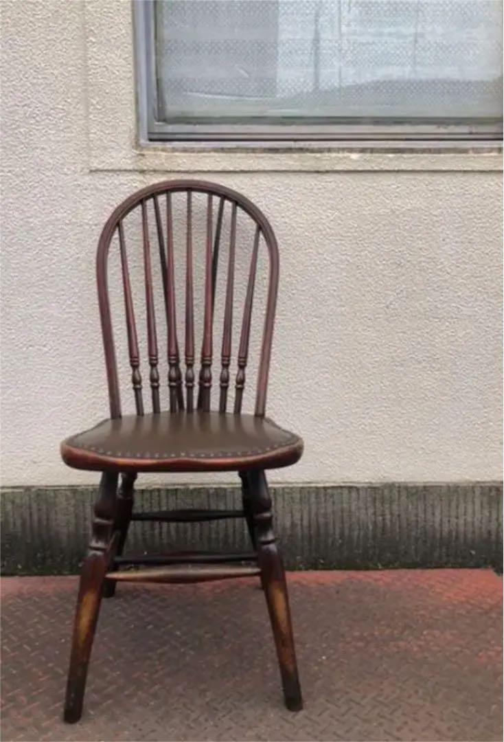 飛騨家具 イバタ レトロ木製椅子 ヴィンテージ家具 椅子・チェア