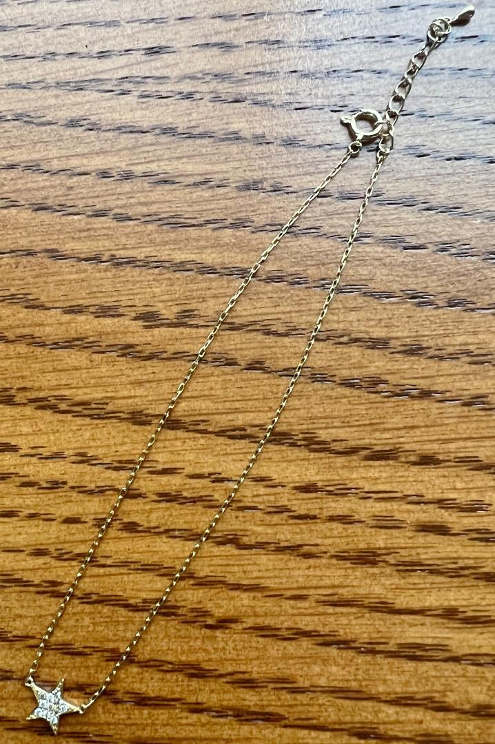 アクセサリ AVARON アンクレット K18 VY2ji-m71286712392 Star Anklet はあります