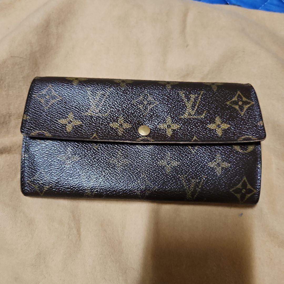 LOUIS VUITTON 長財布 モノグラム　箱・紙袋付 ルイ・ヴィトン モノグラム 長財布箱つき - メルカリ