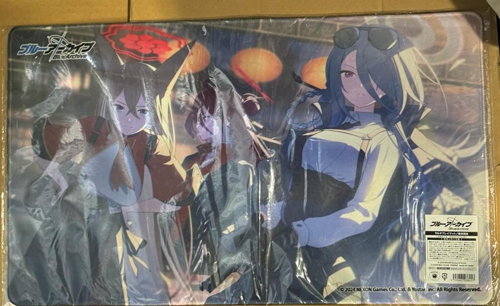 クラスター ボンバーガール アサギ ラバープレイマット 新作グッ クラスター プレイマット アサギ ボンバーガール