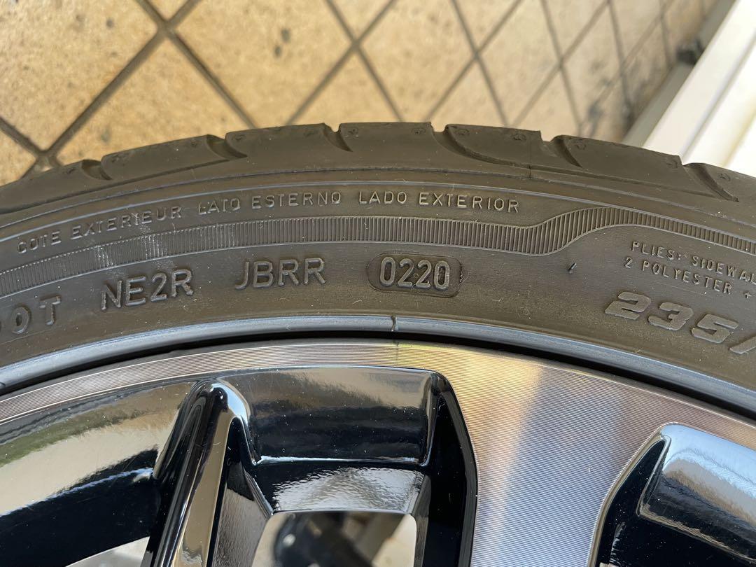 直接引き取り ホンダ シビック FK7 後期 純正ホイール 235/40R18