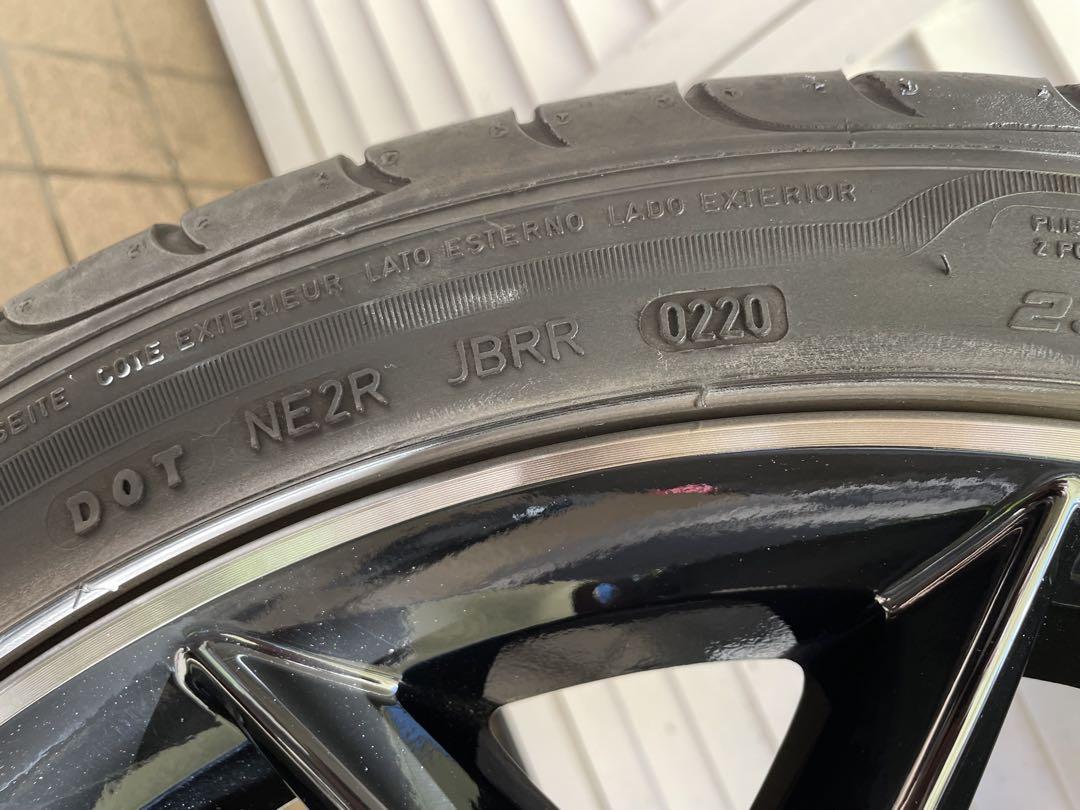 直接引き取り ホンダ シビック FK7 後期 純正ホイール 235/40R18