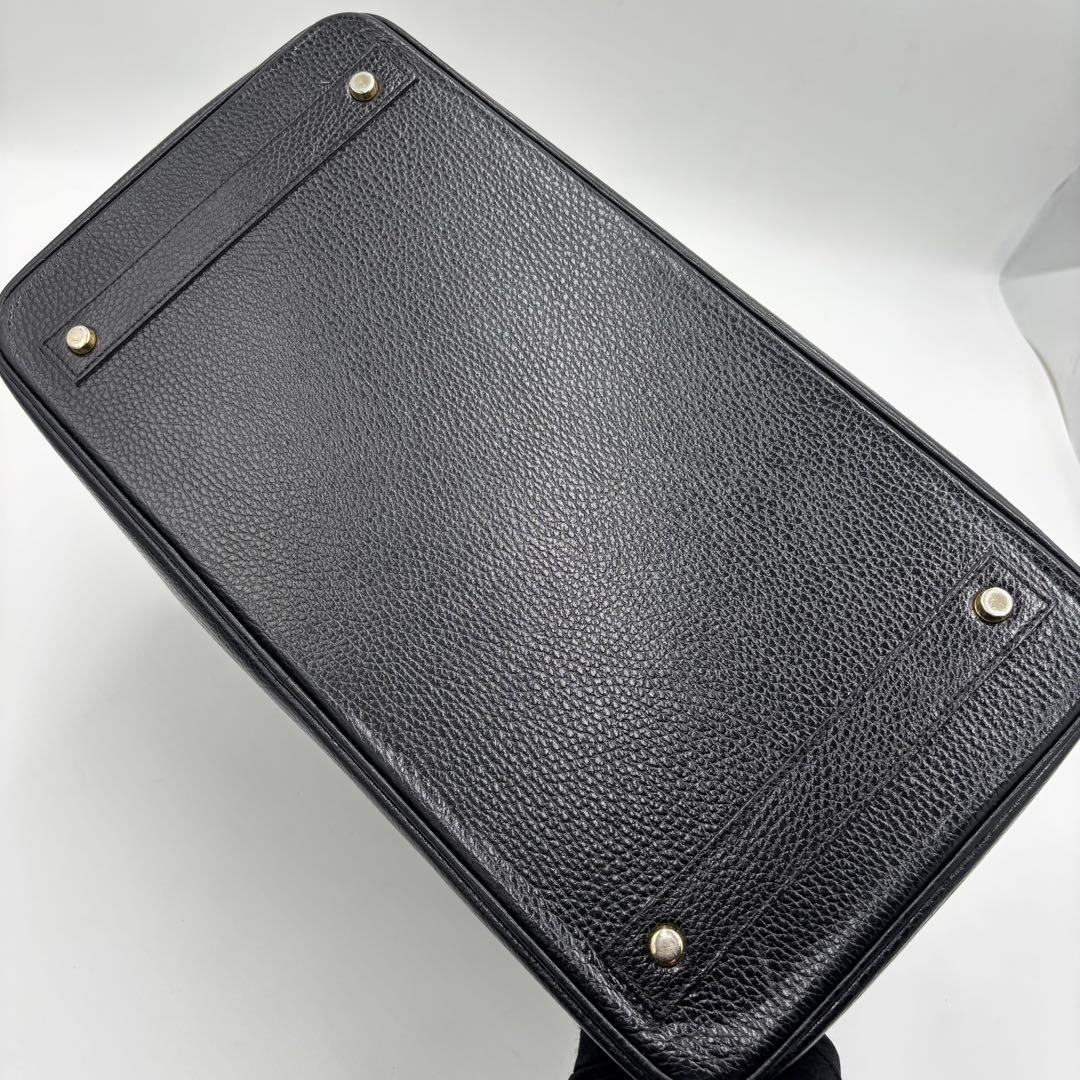 極美品】 ハイクラス 40 ハンドバッグ ビジネスバッグ レザー カデナ