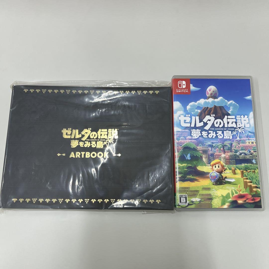 ゼルダの伝説 夢をみる島 ARTBOOK SET 限定版　 SWITCH