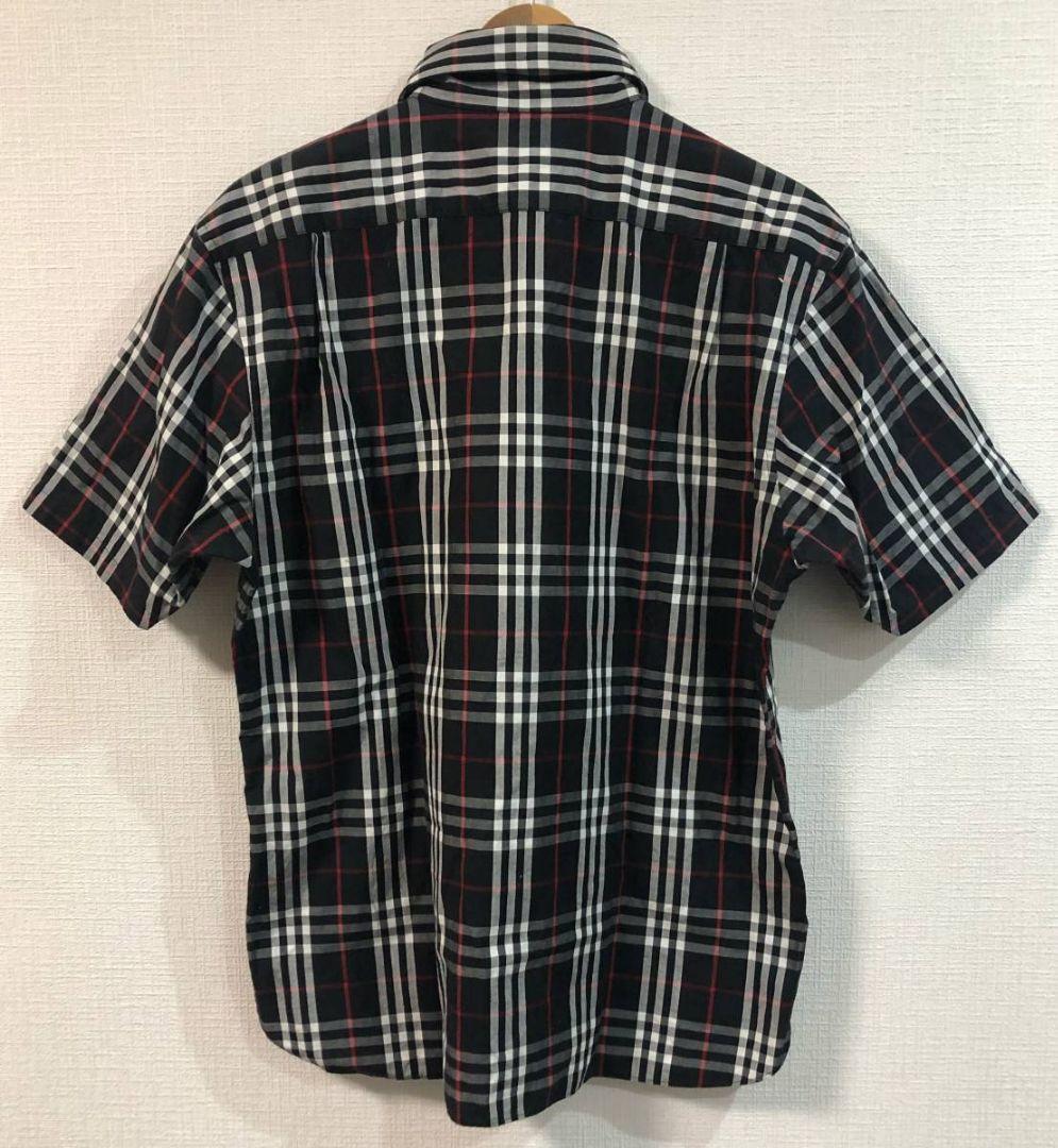 ■美品!バーバリーブラックレーベル/ノバチェック柄ポロシャツ サイズ3(L相当)
