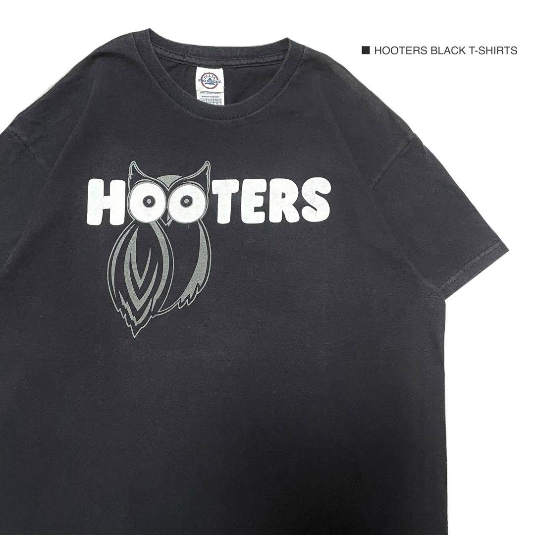 HOOTERS フーターズ Lサイズ 半袖 Tシャツ 企業T ミュージック