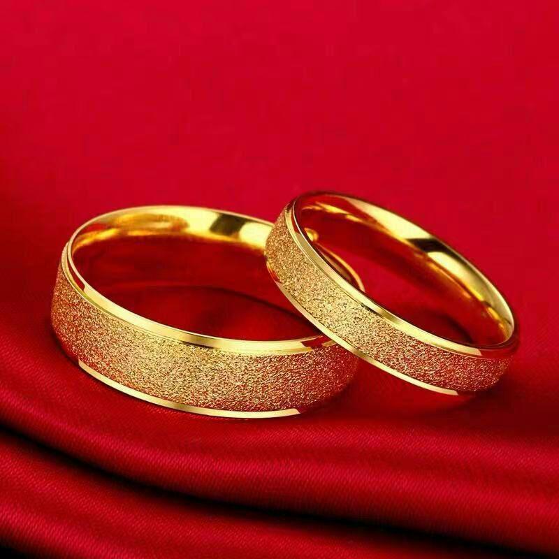 ?新品?24K金カップルリングのスクラブ、男と女の2点セット、黄金9999557 取寄せ発送品 【受注生産】Ryui リュイ K10 ring Snug リング