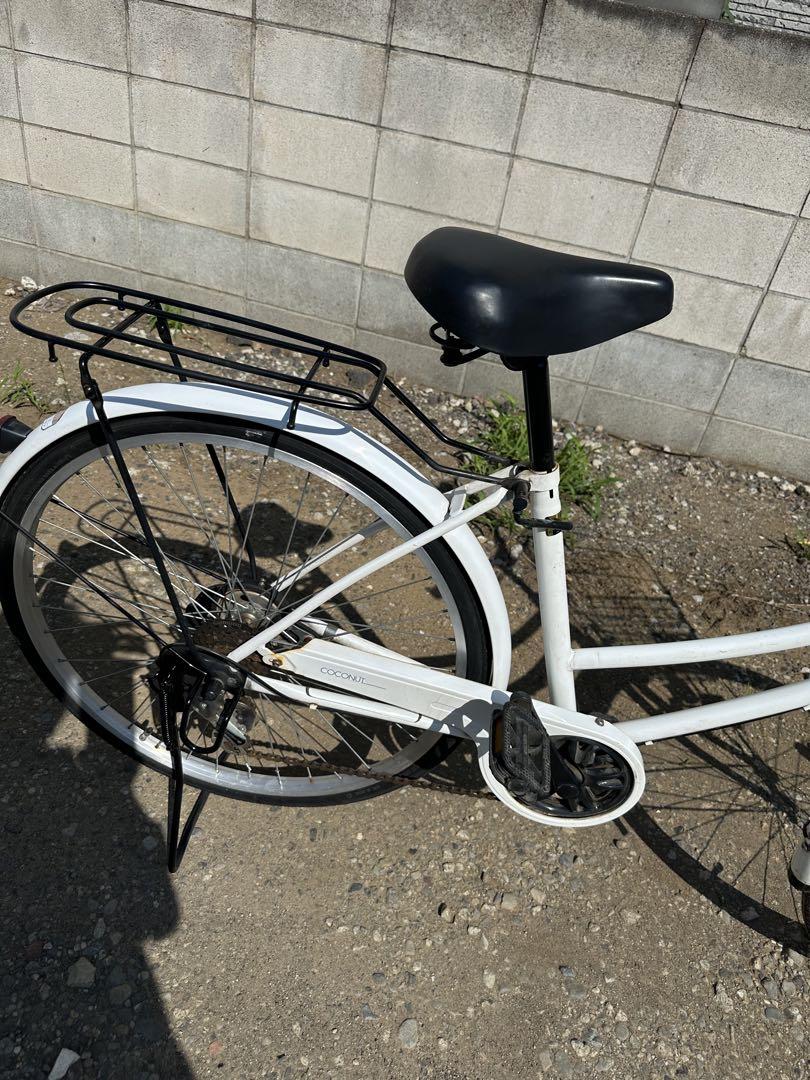 シティタイプ自転車 前カゴ付き