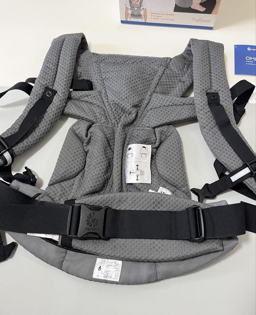 ergobaby OMNI BREEZE 抱っこひも グラファイトグレー　エルゴ