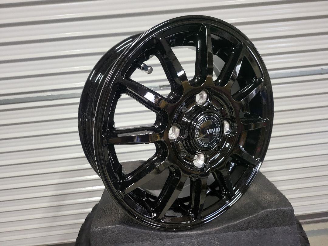 軽トラ、バンに！12インチホイール&ブリヂストン604新品‼山や畑に。
