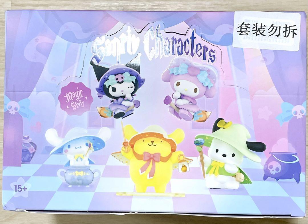 海外 サンリオ フィギュア miniso セット キティ クロミ シナモロール