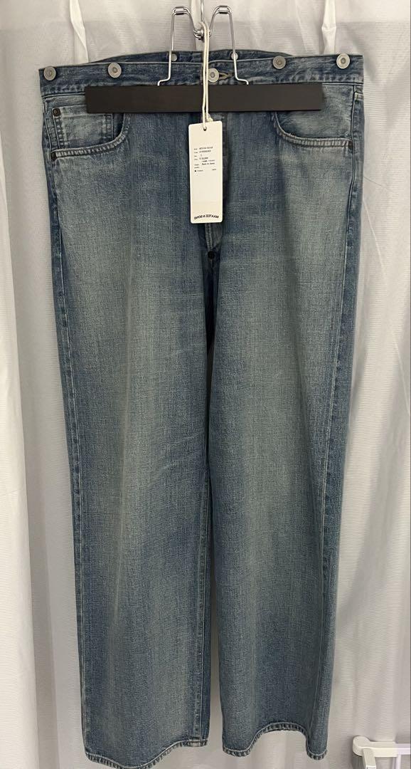 極希少・25SS【MAATEE&SONS】 片PK DENIM PANTS 極美品】25SS MAATEE&SONS 片PK DENIM PANTS - メルカリ