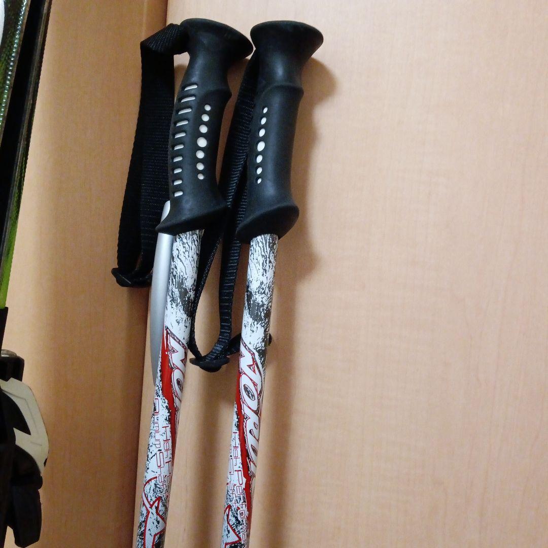 NORDICA ノルディカ スキー板152cm ビンディング ストック 3点 板