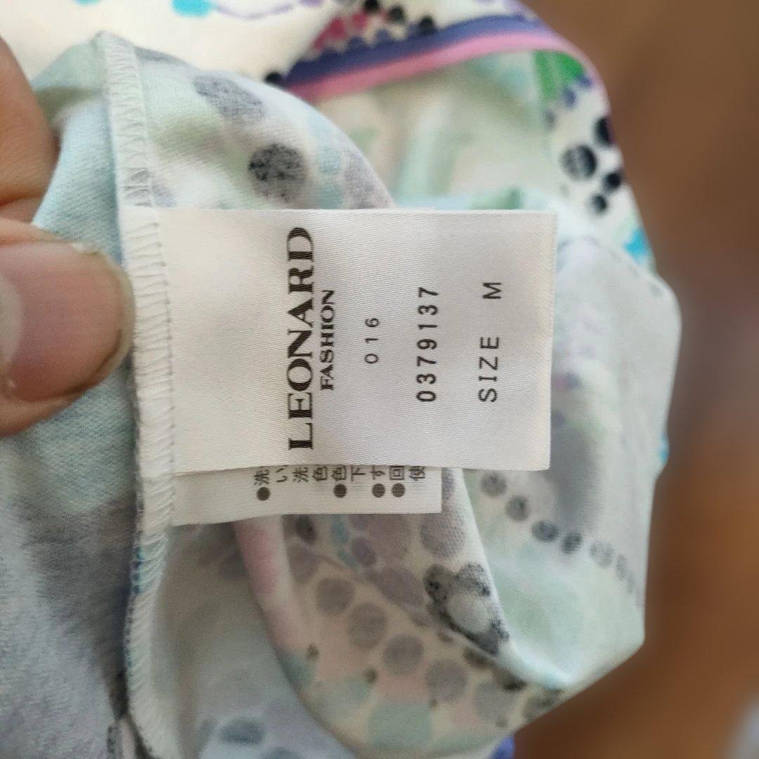 k9 超美品 LEONARD レオナール トップス カットソー 半袖 M k9 超美品 LEONARD レオナール トップス カットソー 半袖 M