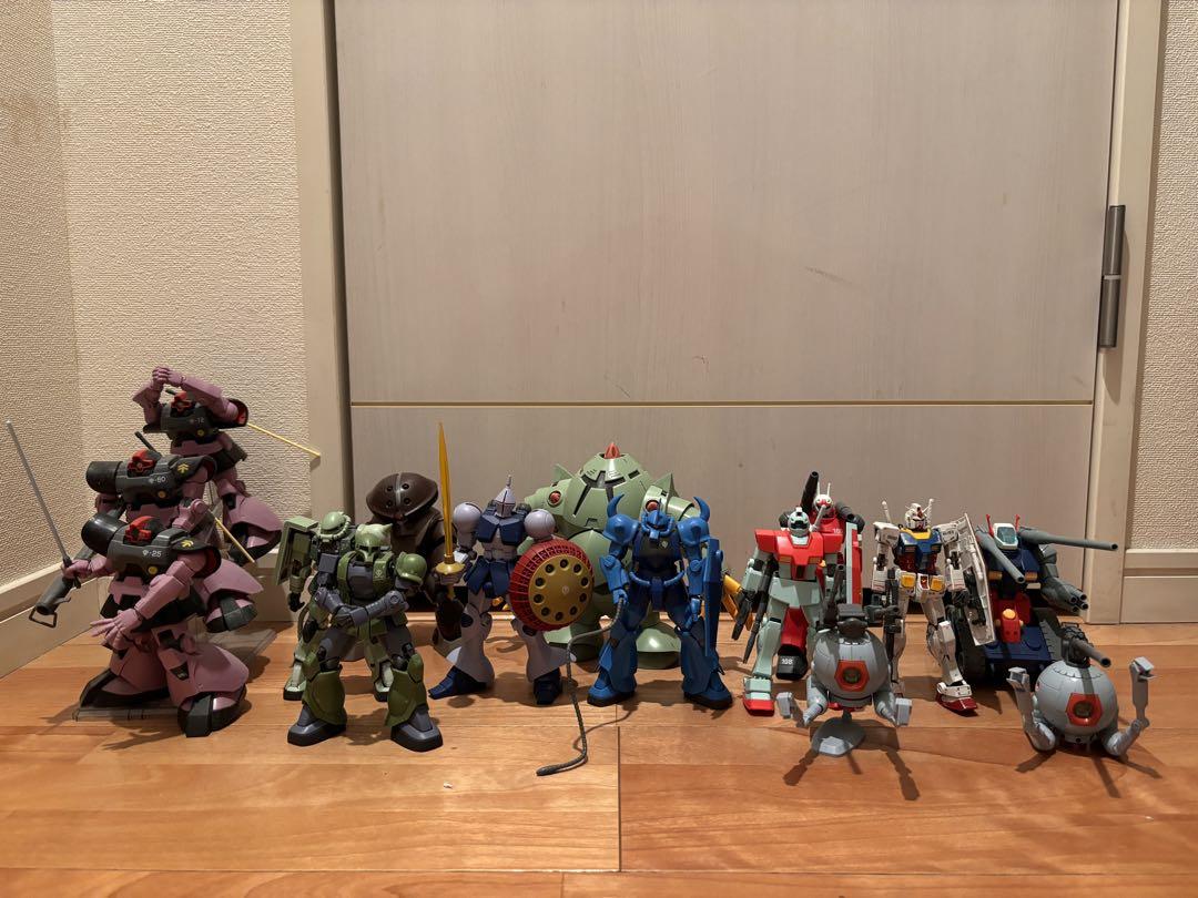 【組み立て済み】ガンプラ2体セット 組み立て済みガンプラセット