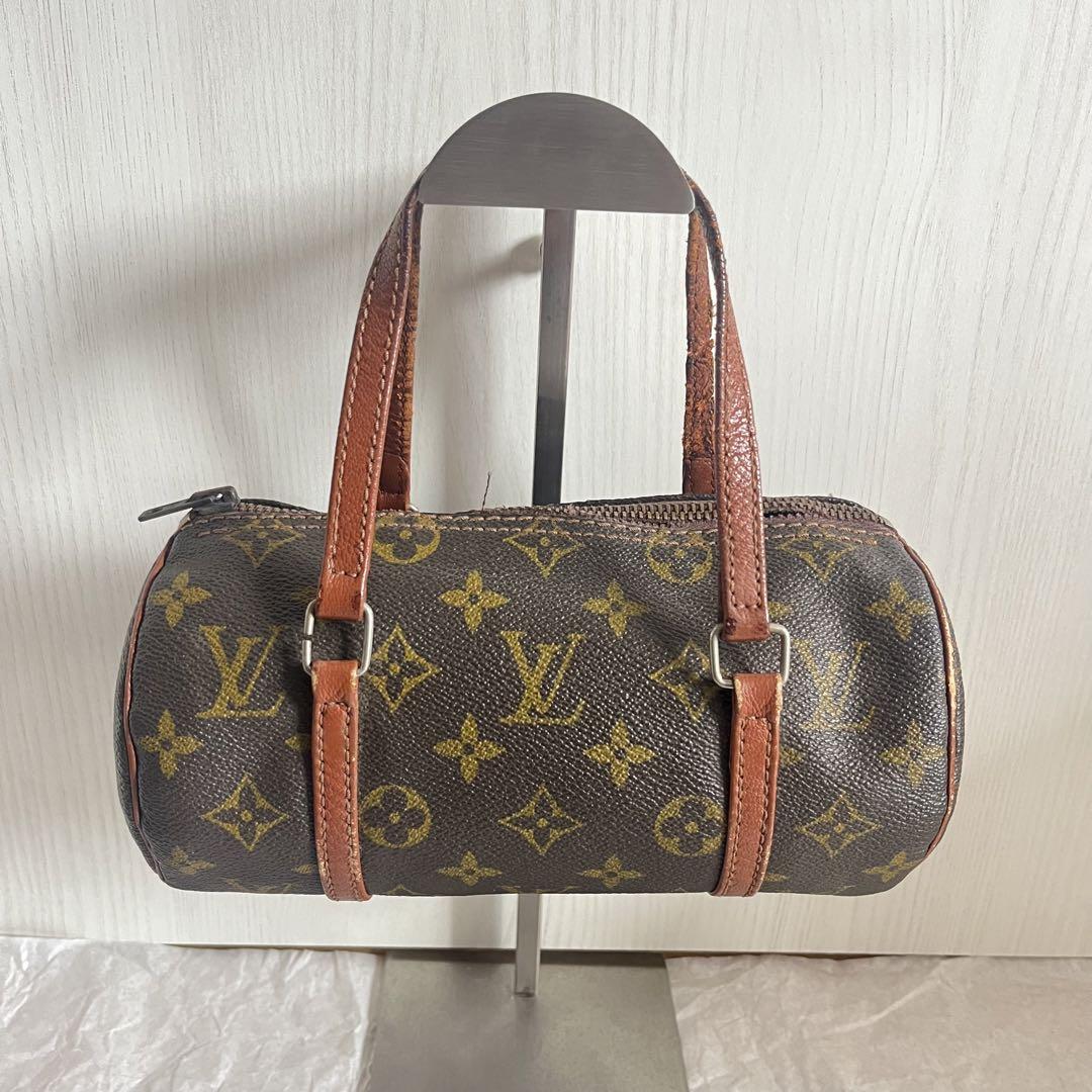 LOUIS VUITTON モノグラム パピヨン ハンドバッグ ドラム型 LOUIS VUITTON モノグラム パピヨン 22 ハンドバッグ ドラム型