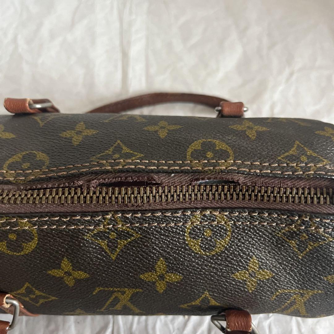 LOUIS VUITTON モノグラム パピヨン 22 ハンドバッグ ドラム型