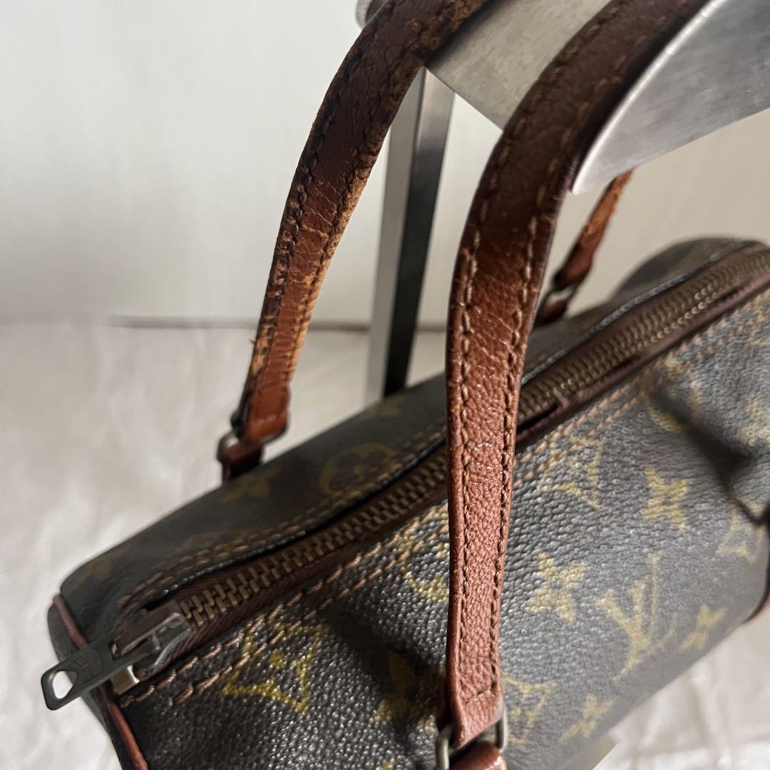 LOUIS VUITTON モノグラム パピヨン 22 ハンドバッグ ドラム型