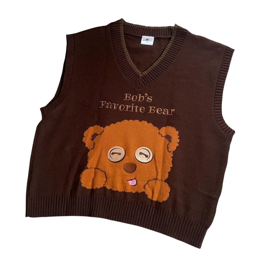 Bob\'s Favorite Bear ニットベストUSJユニバーサルミニオンズ