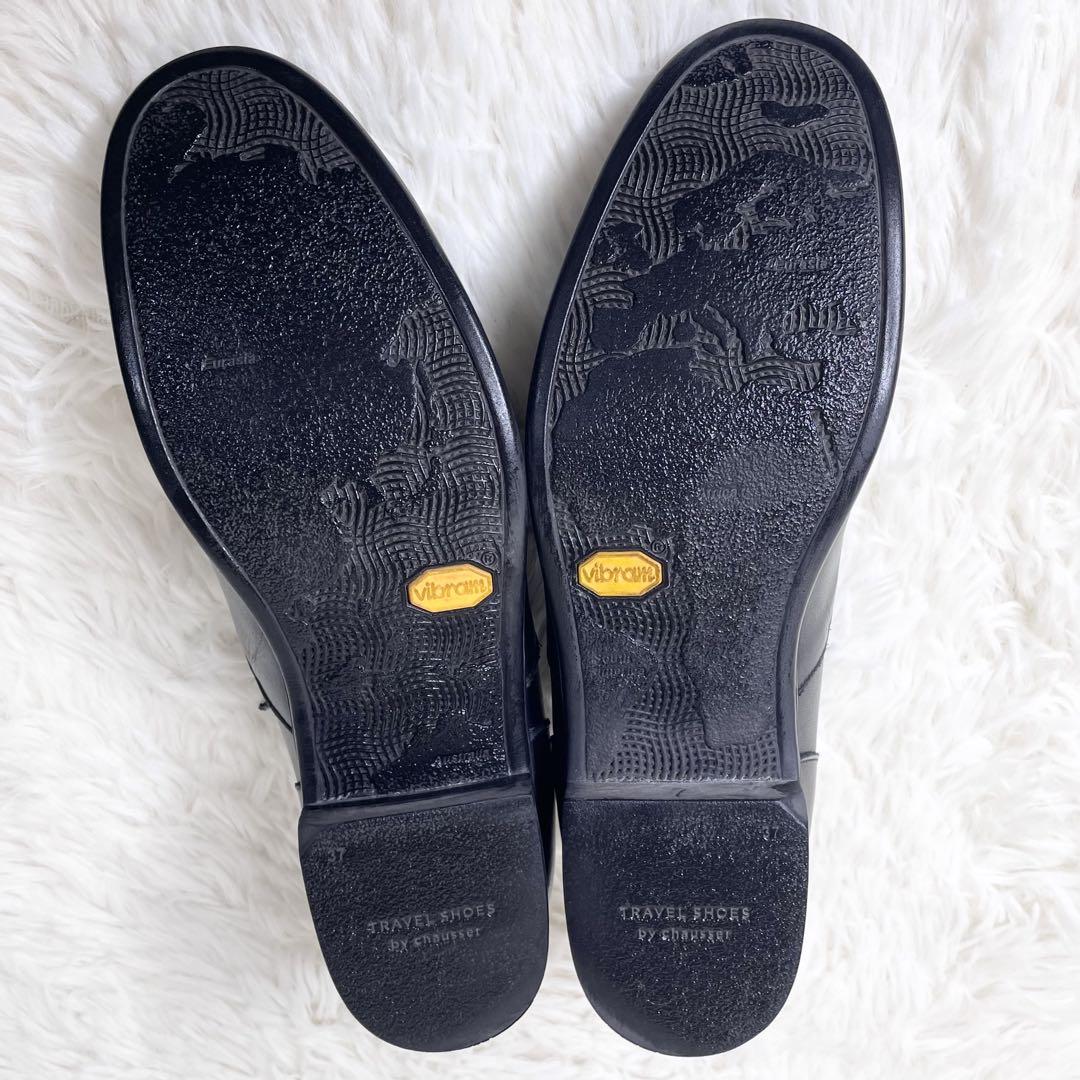 【極美品】TRAVEL SHOES by chausser ビブラムソール
