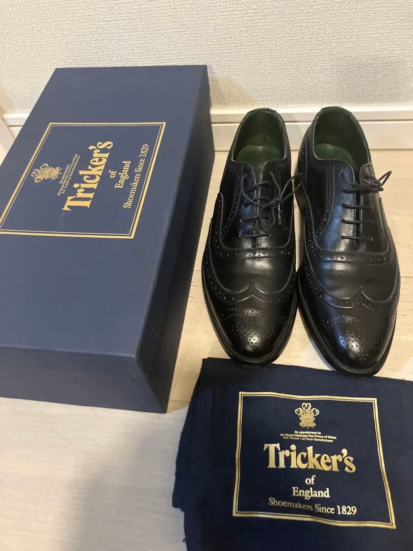 Tricker s ドレスライン UK826.5cm26.5cm Tricker s