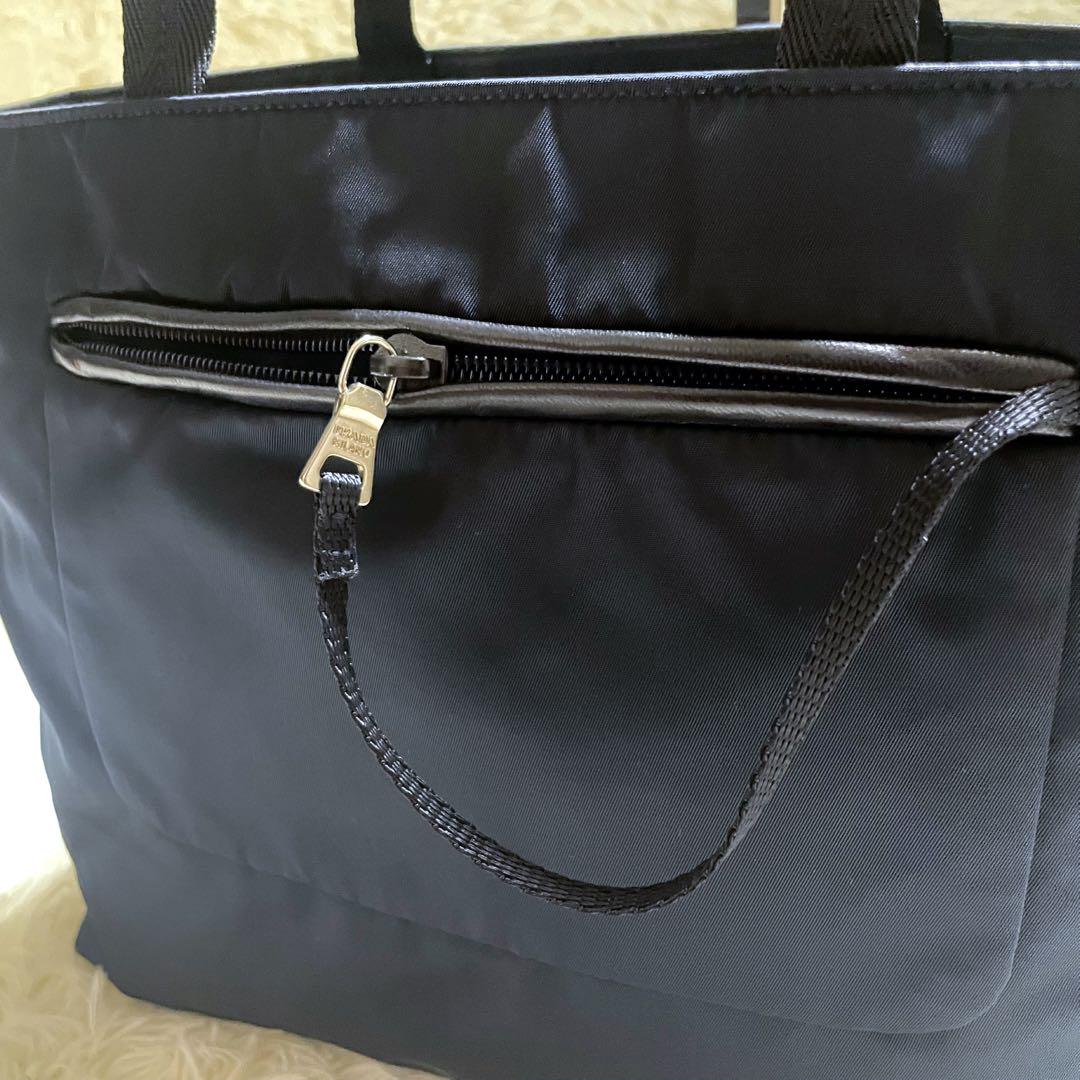 ✨極美品✨PRADA ナイロン トートバッグ ダークネイビー 大容量