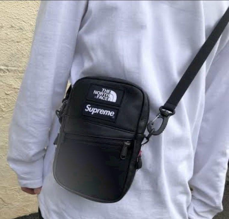 Supreme THE NORTH FACE ショルダーバッグ ブラック