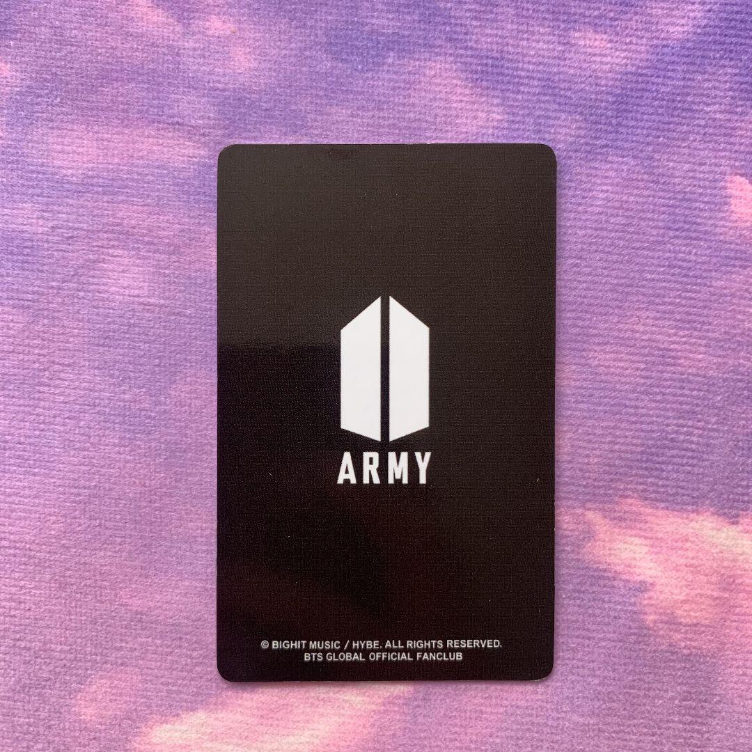 BTS 更新特典　テテ BTS proof weverse 特典 テテ V テヒョン トレカ ポスカ
