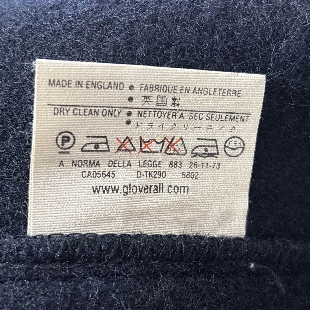 gloverall グローバーオール oneness ダッフルコート　ネイビー