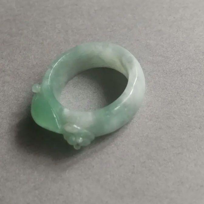 (66*R111)翡翠 指輪 ひすい アクセサリー