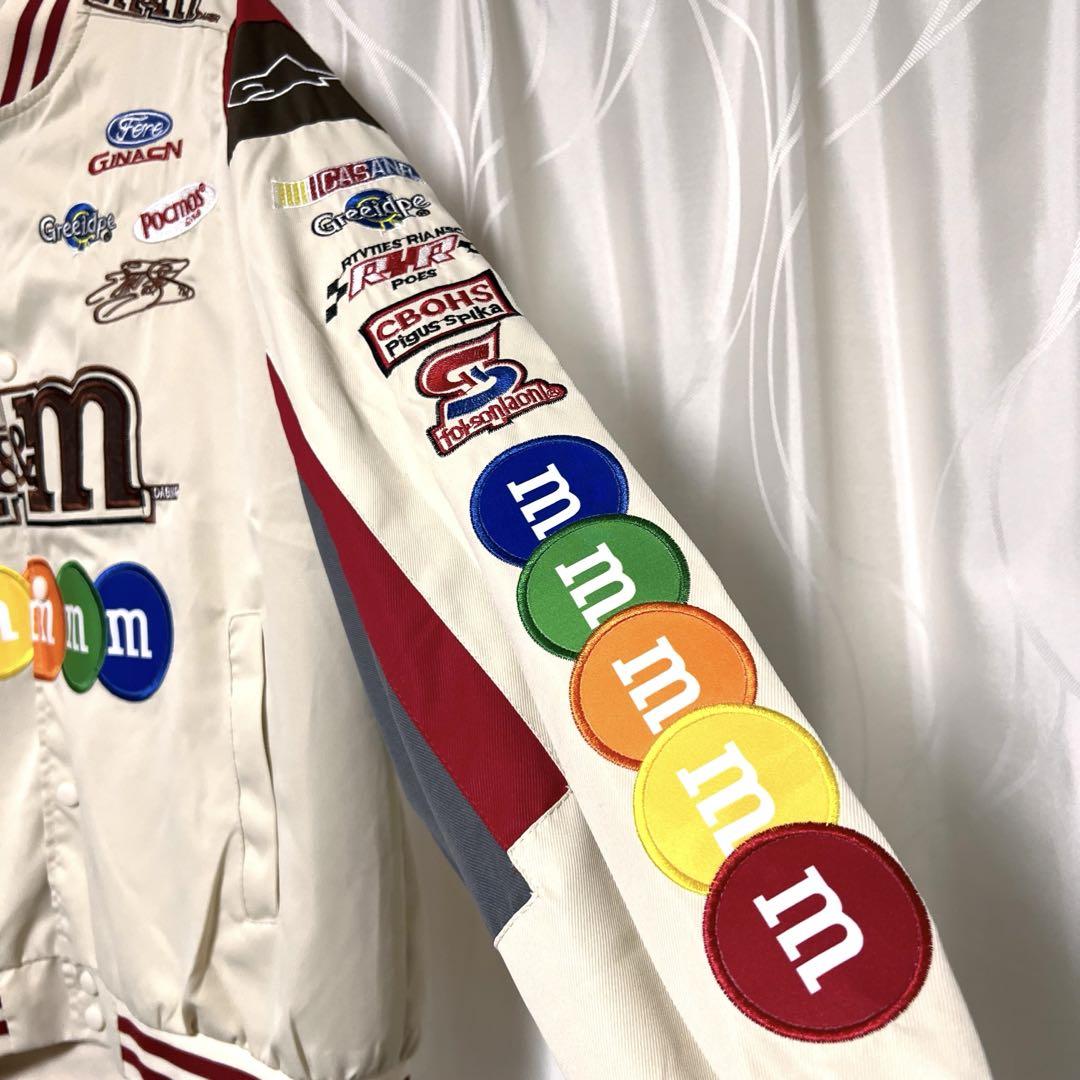 新品ROBERT CAVANI MA-1 m&m's メンズ　M クリーム