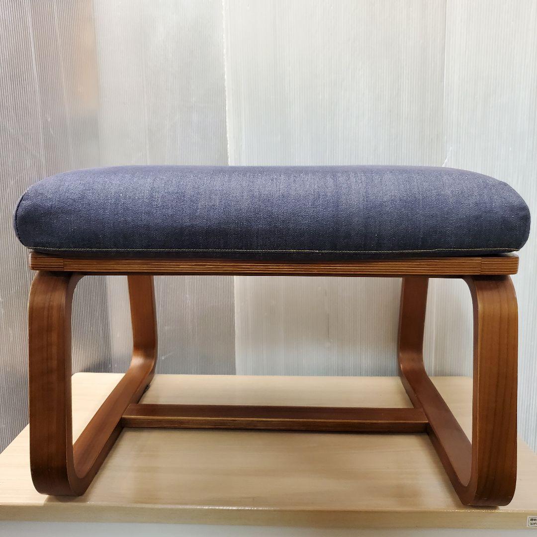 無印良品 ベンチ スツール ウォールナット リビング ダイニング (o5941)