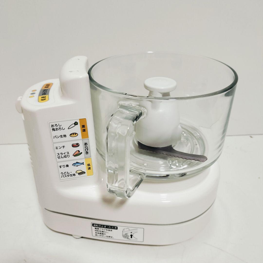 【極美品】パナソニック フードプロセッサー MK-K81-W １回使用のみ