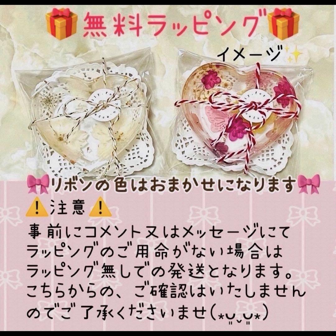 ハートの小皿 No.1792 固まるハーバリウム