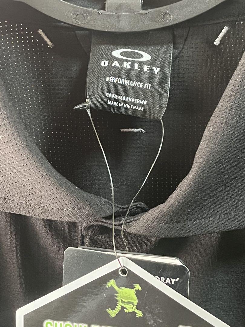 オークリー OAKLEY ゴルフウェア 半袖 ポロシャツ スカル ストレッチ