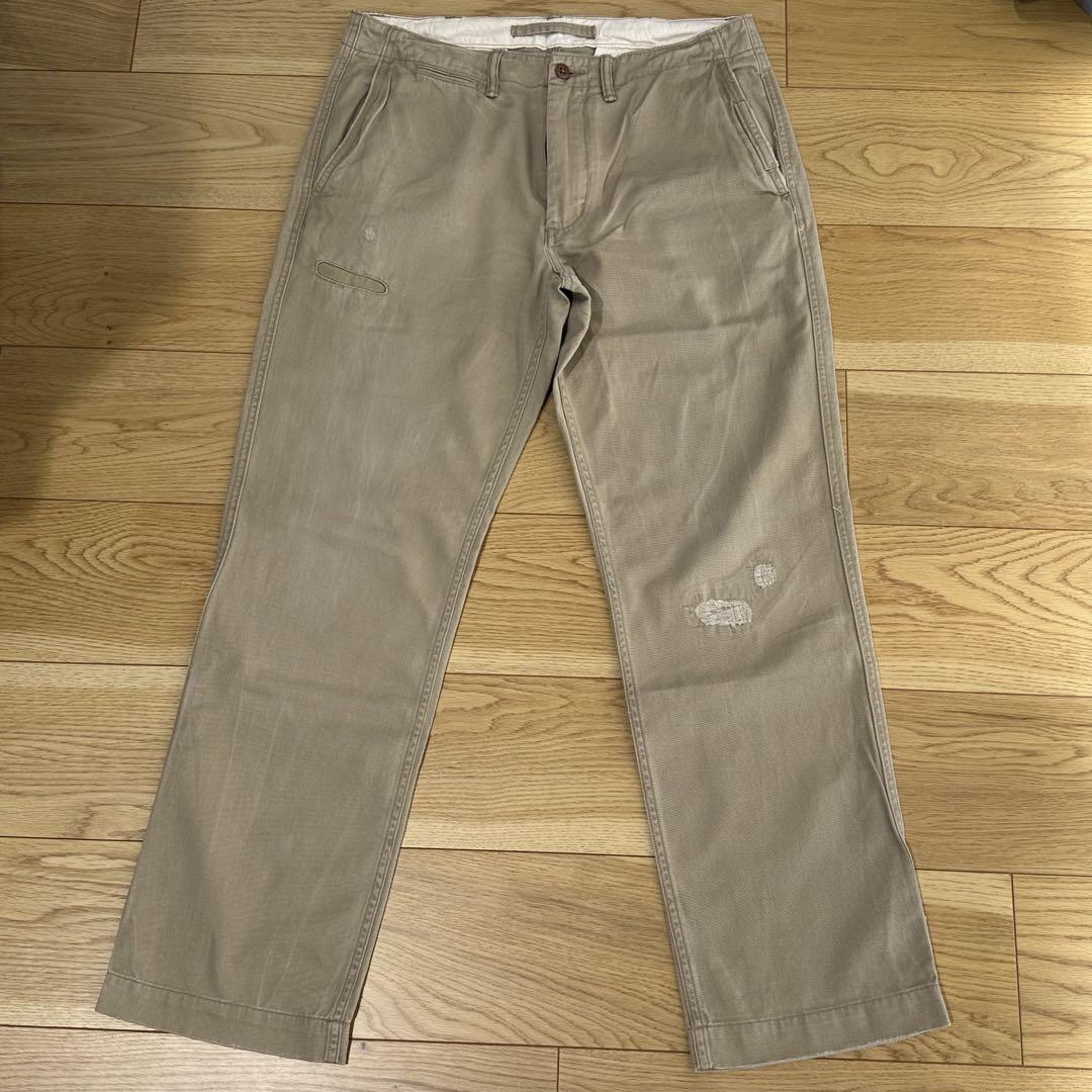 【美品】Polo Ralph Lauren チノパン ダメージ加工 30/30