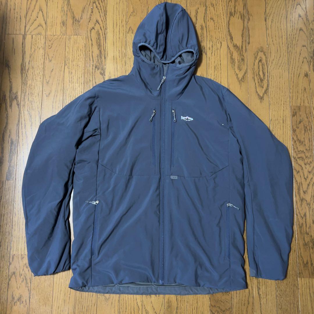 Patagonia パタゴニア　タフパフフーディ　フィッツロイ・トラウト　L