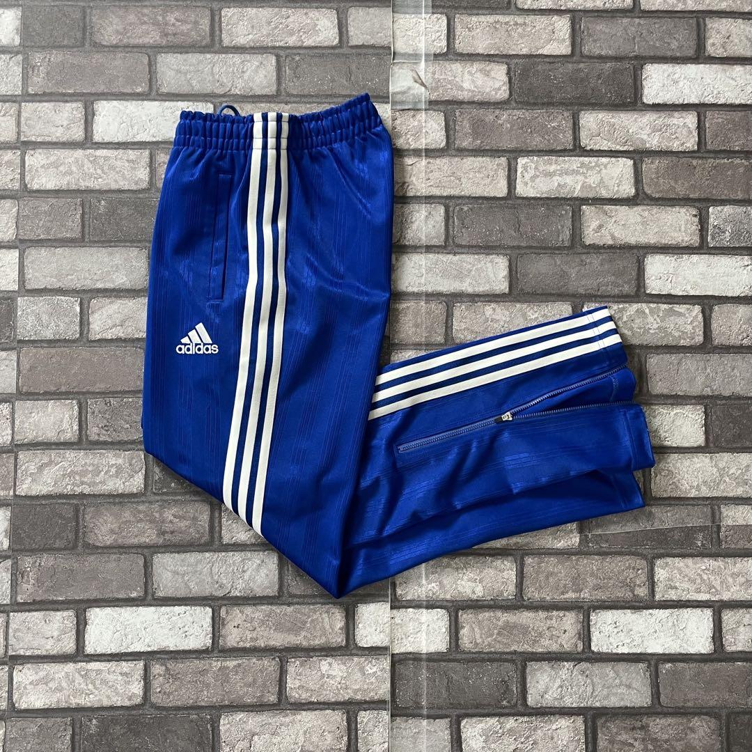 OLD adidas y2k track pants blue stripe
