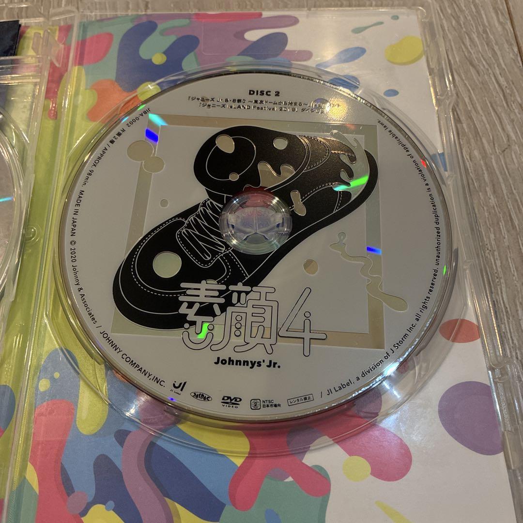 2.素顔4 Johnny's Jr.のライブDVD - メルカリ