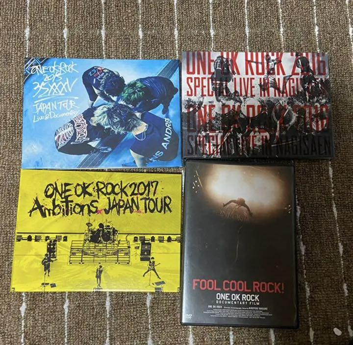 美品 ONE OK ROCK 初回限定版CD＋DVD4枚セット ワンオクアルバム
