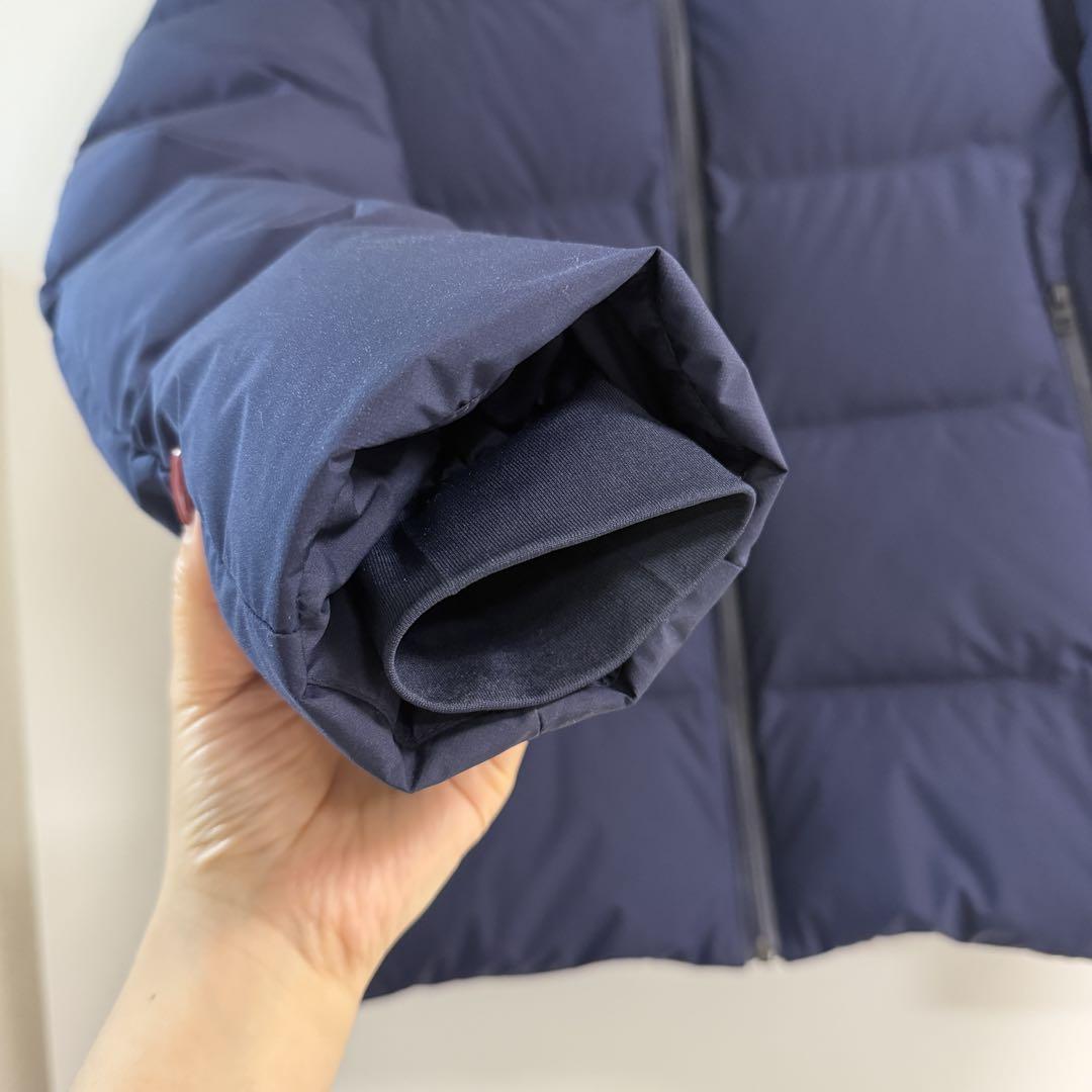 UNIQLO シームレスダウン ネイビー size L