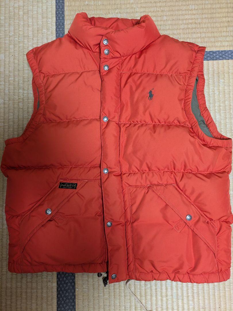 Polo Ralph Lauren オレンジ ダウンベスト