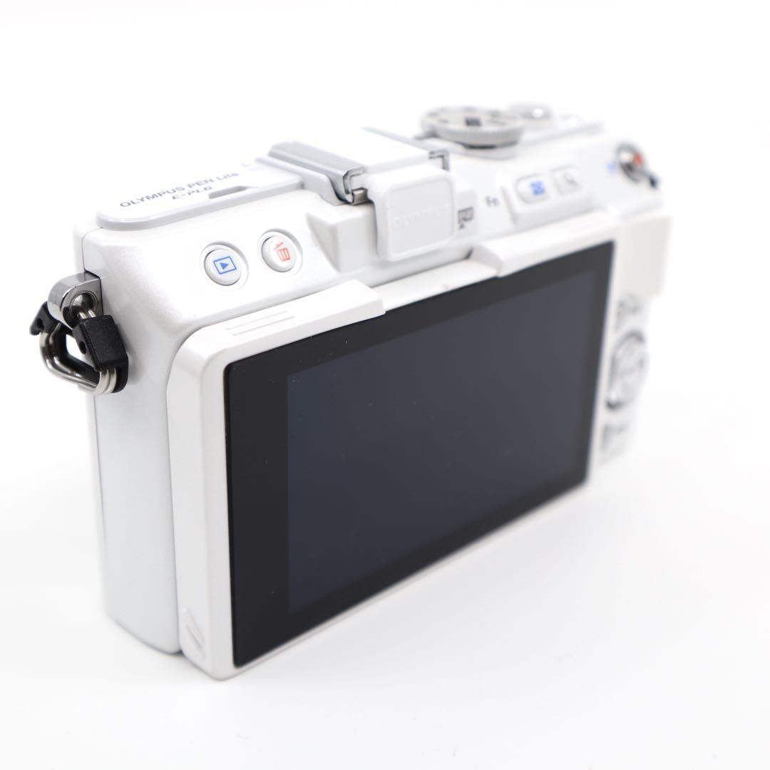 美品★OLYMPUS E-PL6ホワイト 白 ボディ
