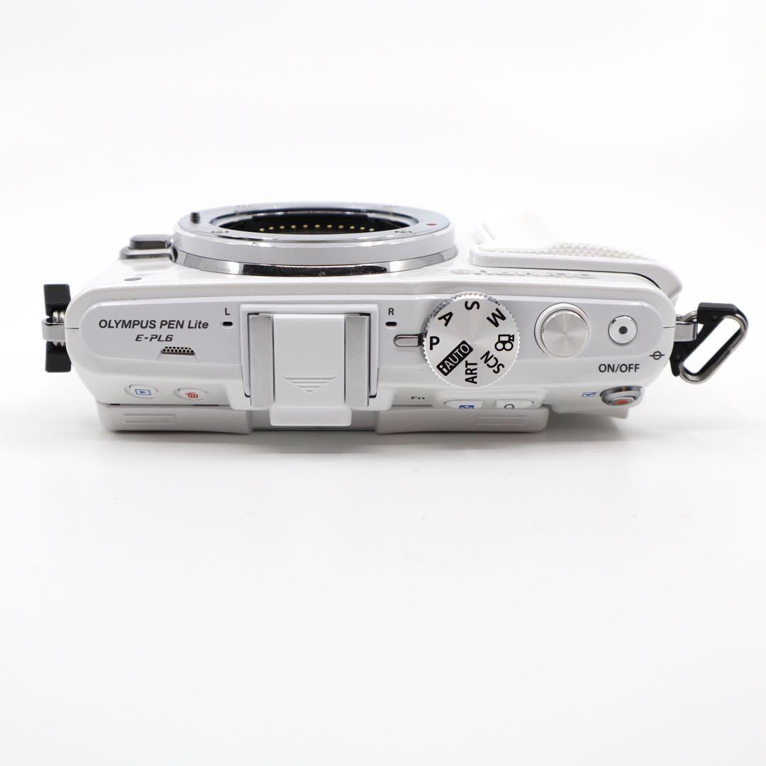 美品★OLYMPUS E-PL6ホワイト 白 ボディ