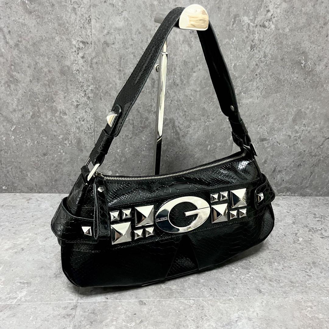 バッグ 00s archive GUESS one shoulder bag Y2K